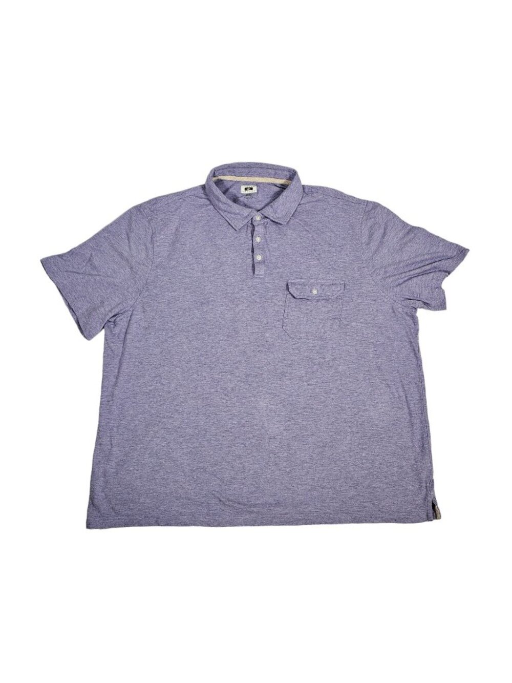 Joseph Abboud Heathered Polo Shirt Mens 2XL XXL Periwinkle Purple Modern Fit